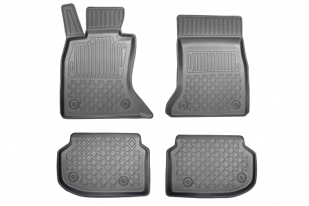 Covorase Auto Cauciuc - Covorase tip tavita BMW Seria 5 F10, caroserie Sedan, fabricatie 03.2010 - 2013, X-drive #1