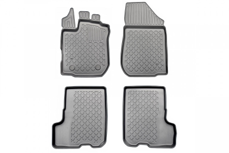 Covorase Auto Cauciuc - Covorase tip tavita Dacia Sandero II, caroserie Hatchback, fabricatie 12.2012 - 12.2020 #1
