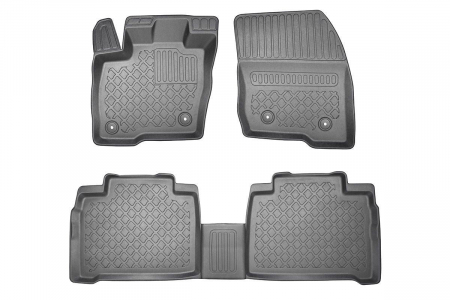 Covorase Auto Cauciuc - Covorase tip tavita Ford S-Max II, caroserie Van, fabricatie 09.2015 - prezent #1