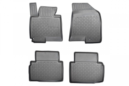 Covorase Auto Cauciuc - Covorase tip tavita Hyundai ix35, caroserie SUV, fabricatie 2010 - 06.2015 #1