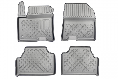 Covorase Auto Cauciuc - Covorase tip tavita Hyundai Kona electric, caroserie SUV, fabricatie 08.2018 - prezent, inclusiv facelift #1