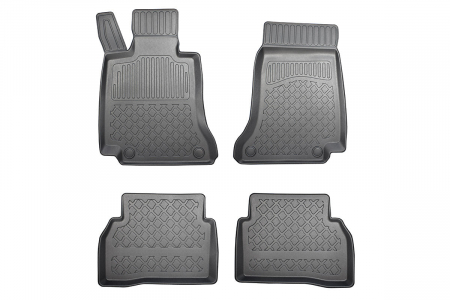 Covorase Auto Cauciuc - Covorase tip tavita Mercedes Clasa C W205, caroserie Sedan, fabricatie 03.2014 - 11.2020 #1