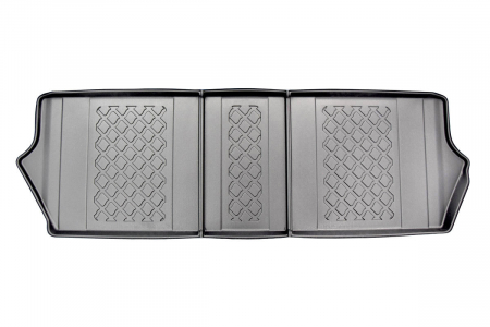 Covorase Auto Cauciuc - Covorase tip tavita Mercedes EQV, caroserie Van, fabricatie 10.2020 - prezent, rand 3 #1
