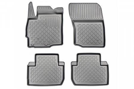 Covorase Auto Cauciuc - Covorase tip tavita Mitsubishi Outlander III, caroserie SUV, fabricatie 09.2012 - prezent #1