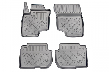 Covorase Auto Cauciuc - Covorase tip tavita Mitsubishi Outlander III PHEV, caroserie SUV, fabricatie 2020 - prezent, Facelift #1