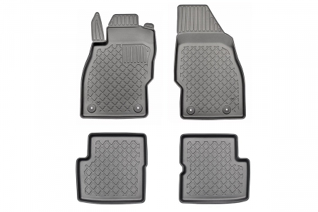 Covorase Auto Cauciuc - Covorase tip tavita Opel Corsa E, caroserie Hatchback, fabricatie 12.2014 - 05.2019 #1