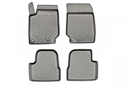 Covorase Auto Cauciuc - Covorase tip tavita Peugeot 208 II, caroserie Hatchback, fabricatie 06.2019 - prezent #1