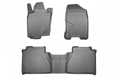 Covorase Auto Cauciuc - Covorase tip tavita Renault Alaskan, caroserie Pick-up, fabricatie 09.2017 - prezent #1