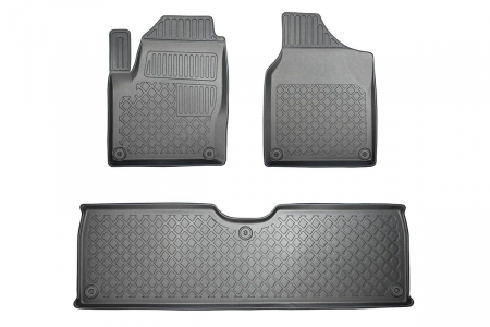 Covorase Auto Cauciuc - Covorase tip tavita Seat Alhambra I, caroserie Van, fabricatie 1995 - 08.2010 #1