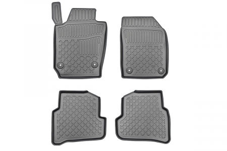 Covorase Auto Cauciuc - Covorase tip tavita Skoda Fabia III, caroserie Hatchback, fabricatie 11.2014 - prezent #1