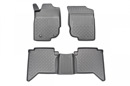 Covorase Auto Cauciuc - Covorase tip tavita Toyota N2, caroserie Pick-up, fabricatie 2006 - 08.2016 #1