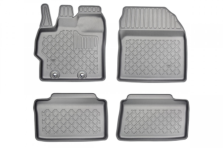 Covorase Auto Cauciuc - Covorase tip tavita Toyota Yaris IV, caroserie Hatchback, fabricatie 09.2020 - prezent #1