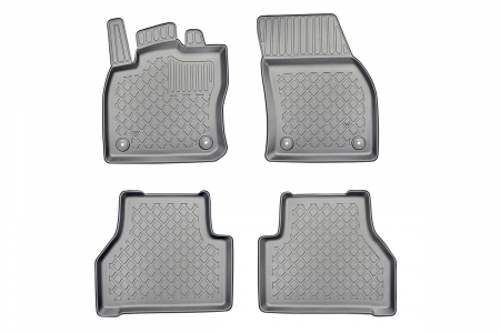 Covorase Auto Cauciuc - Covorase tip tavita Volkswagen Caddy, caroserie Van, fabricatie 11.2020 - prezent #1