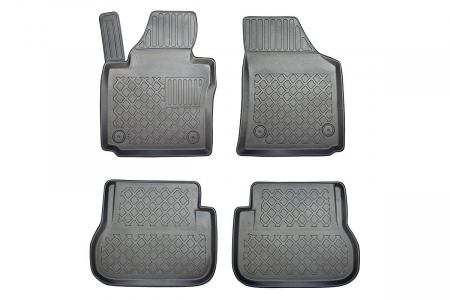 Covorase Auto Cauciuc - Covorase tip tavita Volkswagen Caddy Maxi, caroserie Van, fabricatie 2004 - 10.2020, 5 locuri #1