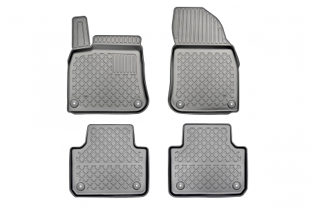 Covorase Auto Cauciuc - Covorase tip tavita Volkswagen Touareg III, caroserie SUV, fabricatie 07.2018 - prezent #1
