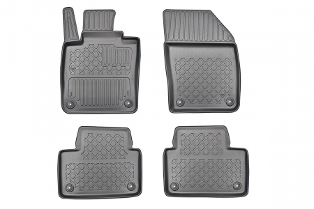 Covorase Auto Cauciuc - Covorase tip tavita Volvo V60 II, caroserie Combi, fabricatie 07.2018 - prezent #1
