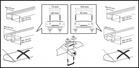 Cutie bagaje ABS D-Box 430 Litri Nordrive - Gri embosat [14]