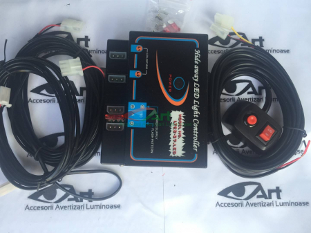 Flash cu BLITZ -LED- profesionale 24 V-Galbene(Portocaliu) KH24 [9]