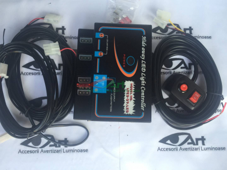 Flash cu BLITZ -LED- profesionale 24 V-Galbene(Portocaliu) KH24 [12]
