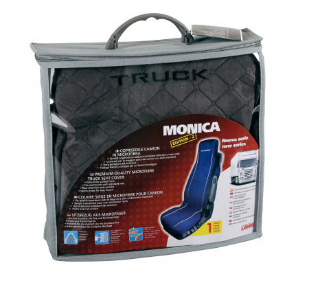 Husa scaun camion Monica microfibra 1buc - Gri [5]