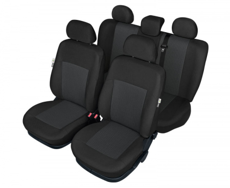 Huse scaun Bonn Super AirBag L 9buc - Negru/Gri [4]