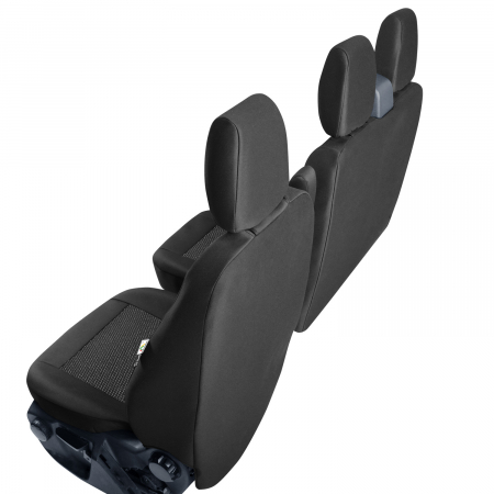 Huse scaun fata dedicate pentru Ford Transit Custom (pana la 06.2018 - de la 06.2018), cu masuta - 1+2 Locuri [11]