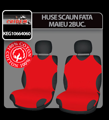 Huse scaun fata maieu Koszulki 2buc - Rosu [6]