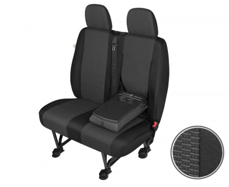 Huse scaun furgoneta de transport Ares DV2-M - 2Locuri Table [5]