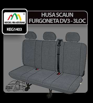 Huse scaun furgoneta de transport Elegance DV3 - 3Locuri [5]