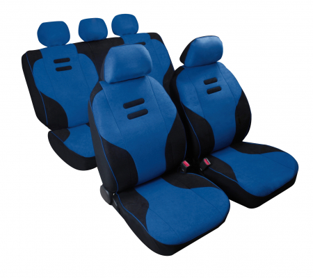 Accesorii Auto - Huse scaun Kynox 9buc - Albastru