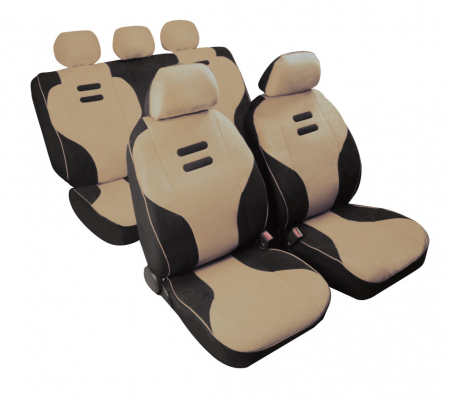 Accesorii Auto - Huse scaun Kynox 9buc - Bej