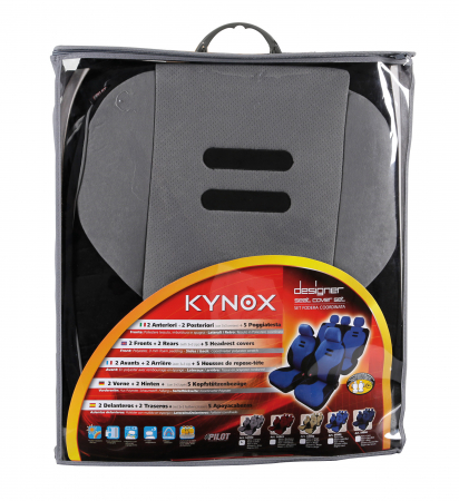 Huse scaun Kynox 9buc - Gri [2]