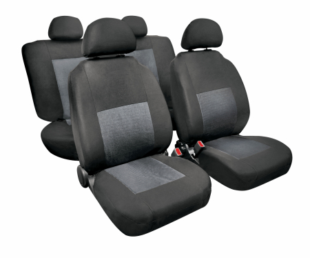 Huse scaun Sport 8buc jacquard high-quality - Gri [8]