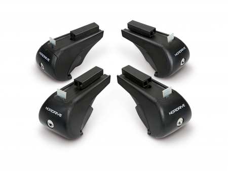 Kit 4 picioare pt. bare portbagaj otel Nordrive Rail-Kit Steel [5]