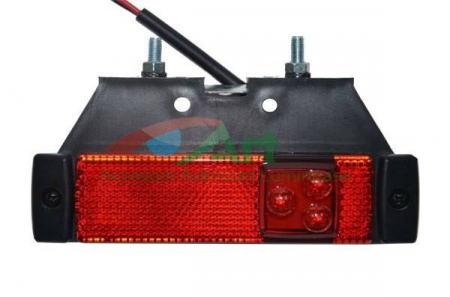 Electrice Auto - Lampa de contur a gabaritului 3 led 24V Rosu