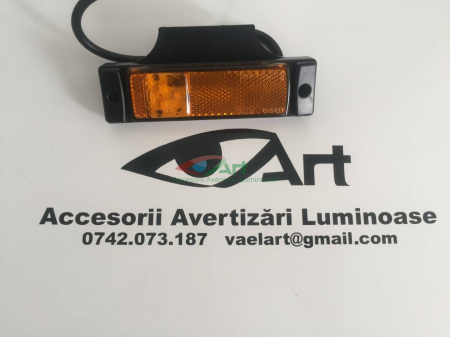 Lampa de gabarit LED cu suport Galben LD128 [3]