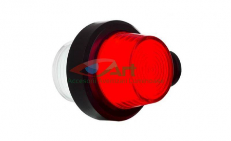 Electrice Auto - Lampa de gabarit neon LD2606 alb-rosu