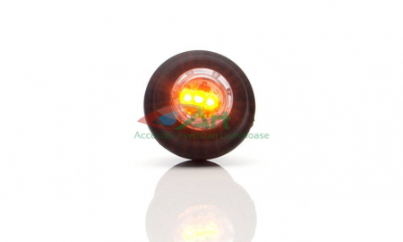 Lampa de pozitie galbena ingropata W80-670 [11]