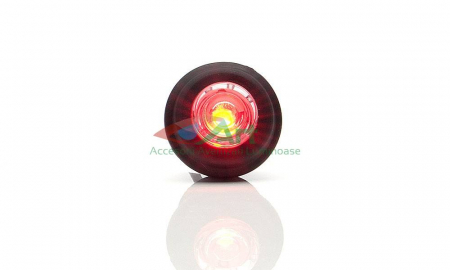 Lampa de pozitie rosie ingropata W80-669 [6]