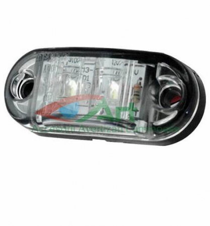 Lampa gabarit 2 LED-uri alb YP-136-K [2]