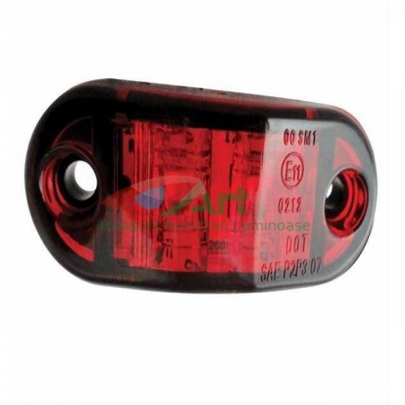Lampa gabarit 2 LED-uri rosie YP-136-B [2]