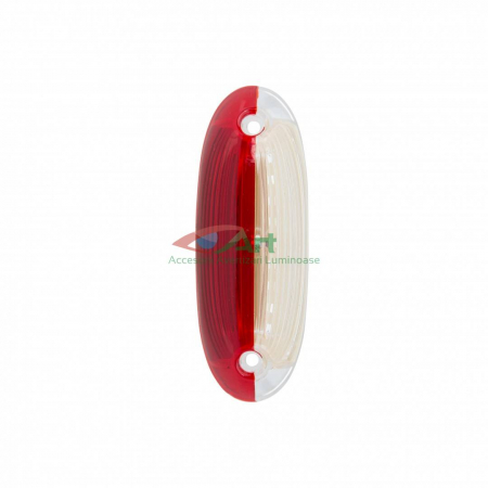 Electrice Auto - Lampa gabarit aplicata alb/rosu led FR0308