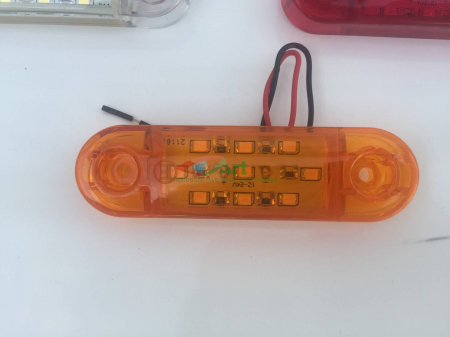 Lampa gabarit cu 9 LED 12V-24V Galben AD0174Z [13]