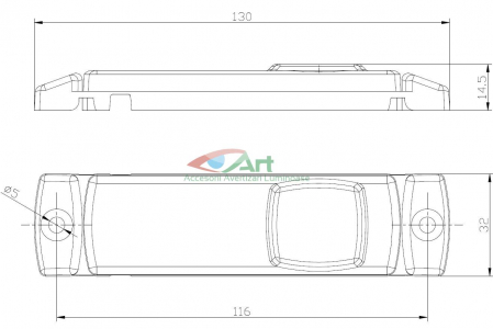 Lampa gabarit laterala FT-018/Z [3]
