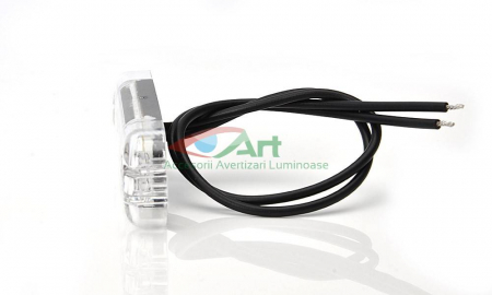 Lampa gabarit ovala Slim cu 12 LED -Alb W97.3 716 [8]