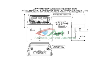 Lampa iluminare numar LTD2111 [1]