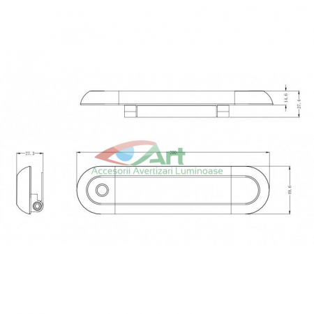 Lampa interior plafoniera LED V1880 [7]