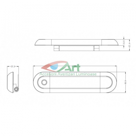 Lampa interior plafoniera LED V1880 [1]
