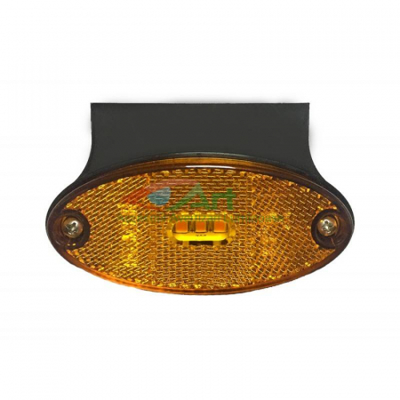 Electrice Auto - Lampa laterala cu suport 3LED ovala 12/24v V1866
