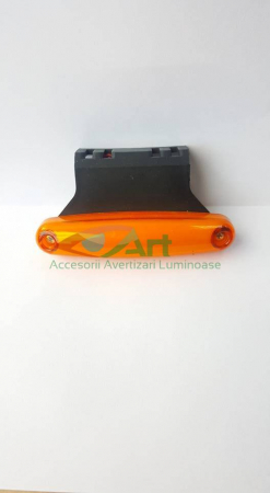 Lampa laterala Neon galbena cu suport 12v-24v AD0322 [5]